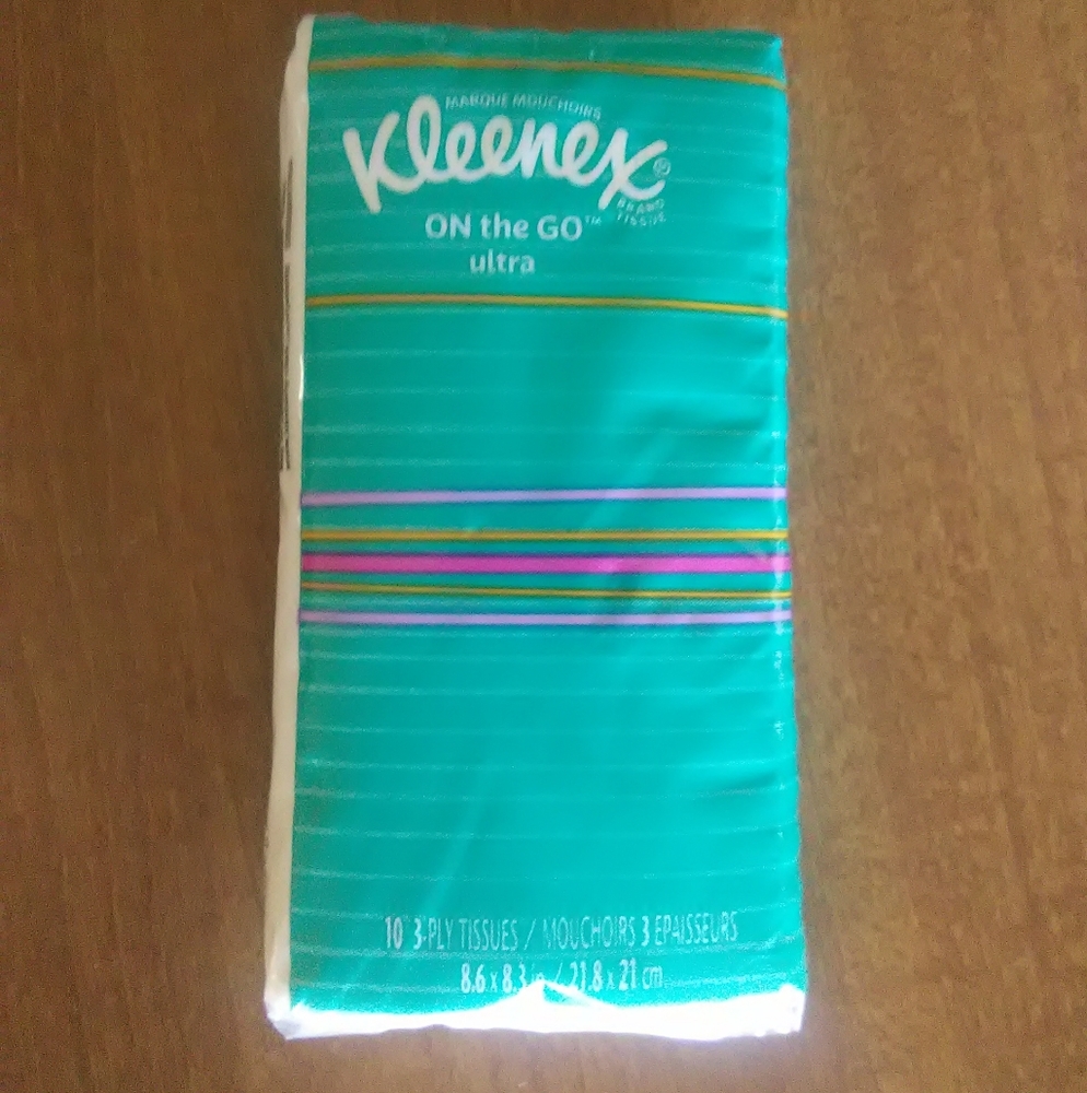 Kleenex on the go pack